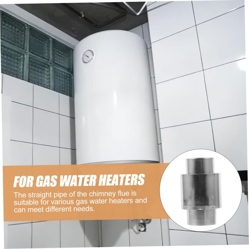 Gas Water Heater Vent Connector with Backflow Check Valve 5 Inch for Thermal Efficiency - Image 4
