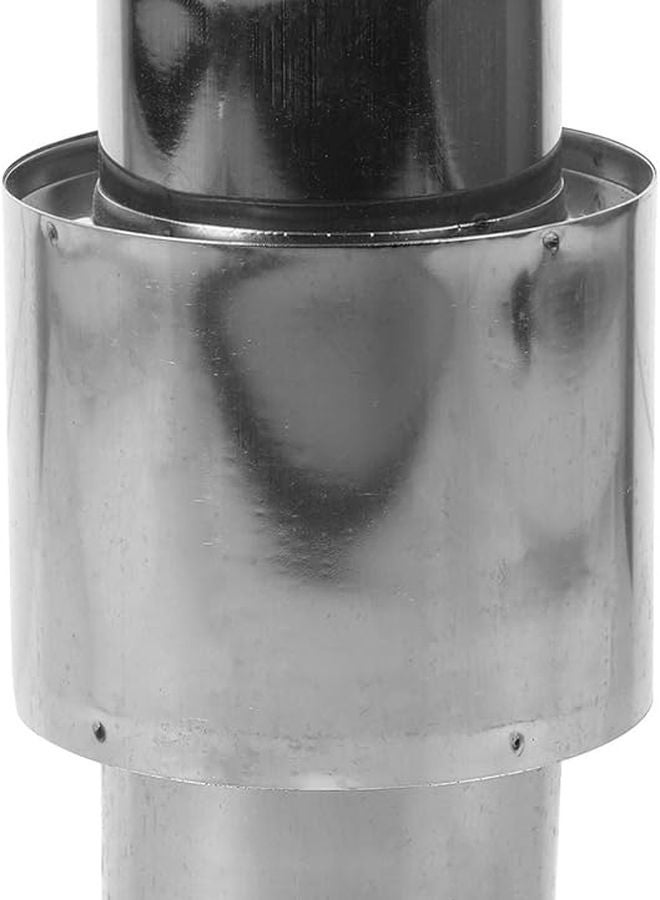 Gas Water Heater Vent Connector with Backflow Check Valve 5 Inch for Thermal Efficiency - Image 1