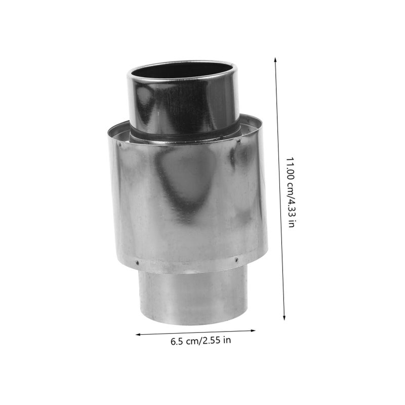 Gas Water Heater Vent Connector with Backflow Check Valve 5 Inch for Thermal Efficiency - Image 5