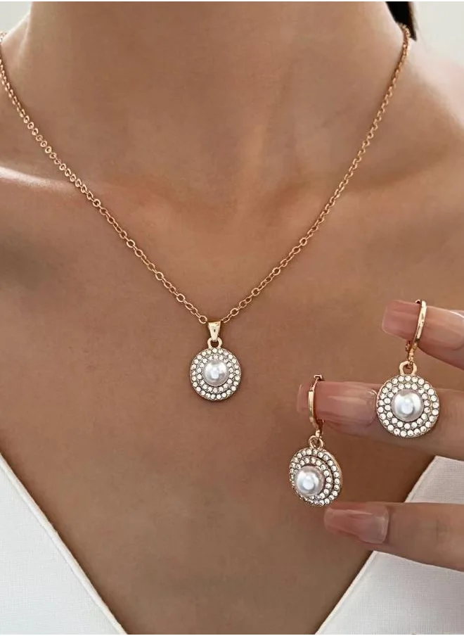 Styli Set of 3 - Chain Link Earrings, Necklace & Bracelet