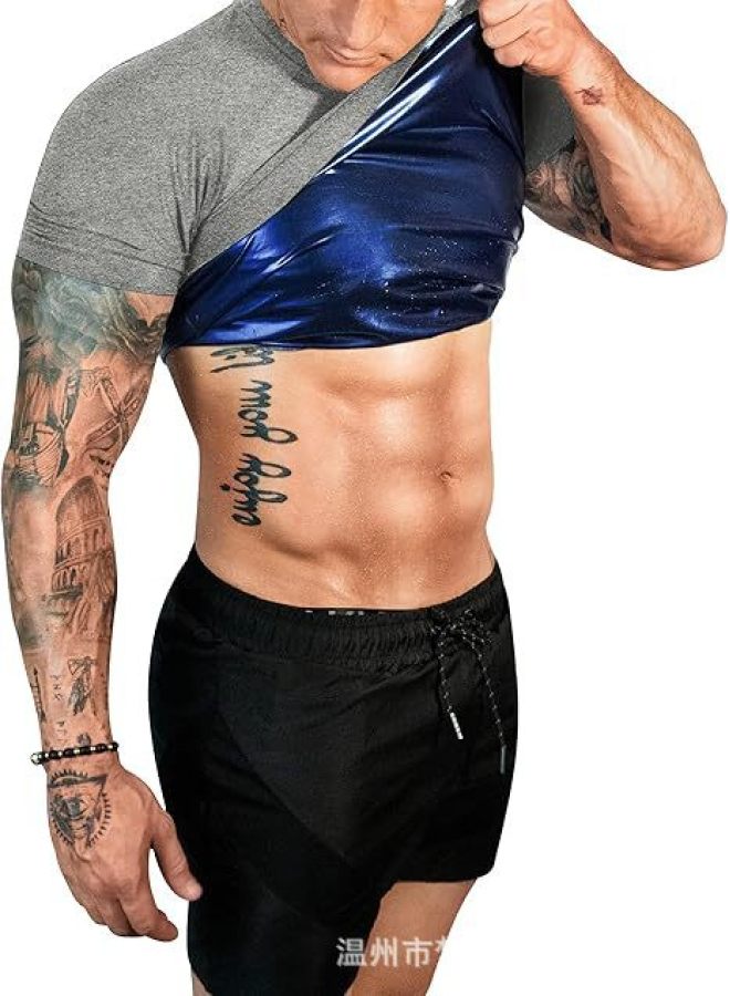 Source Manufacturer Men's Undershirt Body Shaping Vest Body Shaping Intimates Bodysuit Fitness Sports T-shirt Compression Short Sleeves