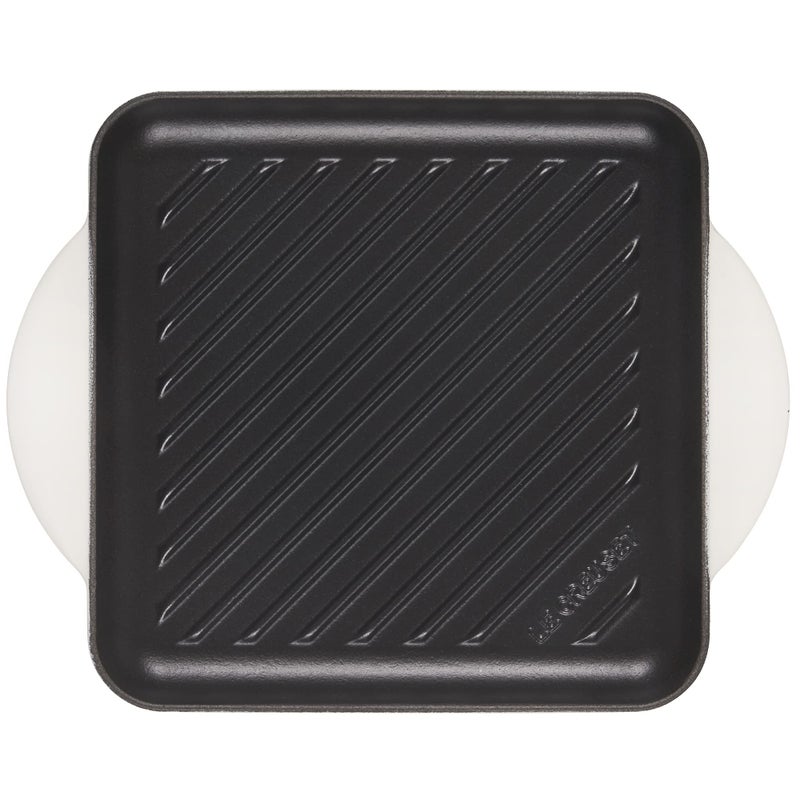 Le Creuset Le Creuset Enamaled Cast Iron Square Grill 95 White 