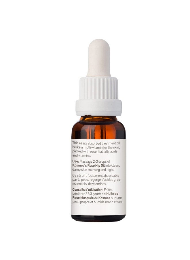 كوسميا زيت ثمر الورد من كوزميا - فوائد مضادة للشيخوخة للوجه والجسم - زيت عالي الجودة مُستخلص بدقة فائقة باستخدام الفاكهة والبذور والجلد بالكامل - 0.68 أونصة سائلة - Image 3