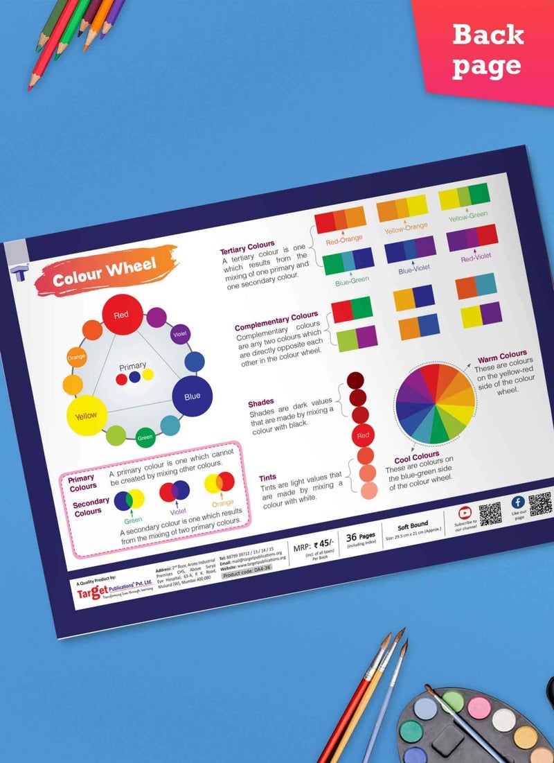 TARGET PUBLICATIONS A4 Blank Drawing Book for Kids and Artists | Sketch Book for Kids and Painters | 34 Pages | White Blank Unruled Pages | 29.5 x 21 cm Approx | Soft Cover | Sketching, Colouring & Painting | Pack of 6 - Image 5