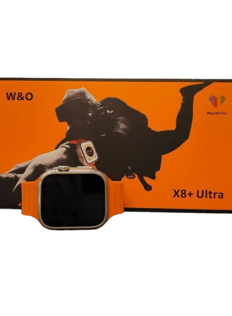 W&O X8+ Ultra Gen 8 (Orange) Certified Wireless Charger with Wearfit Pro App - Image 2