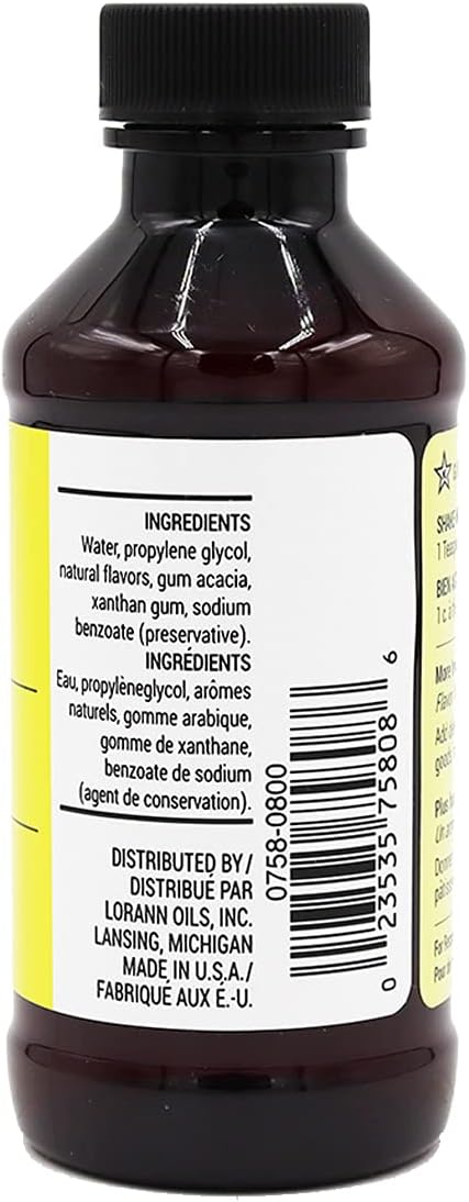 LorAnn Oils Lemon Bakery Emulsion - 4 oz - Image 4