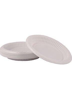 BKR - Plate Plastic 13.5 cm 100 Pieces - Image 1