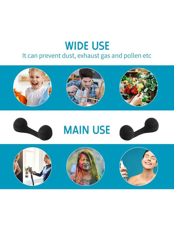 Nuanchu 30 Pieces Disposable Nose Filters Spray Tanning With Softness Sponge Nose Filter for Sunless Nosebleed Airbrush Tanning - Image 5