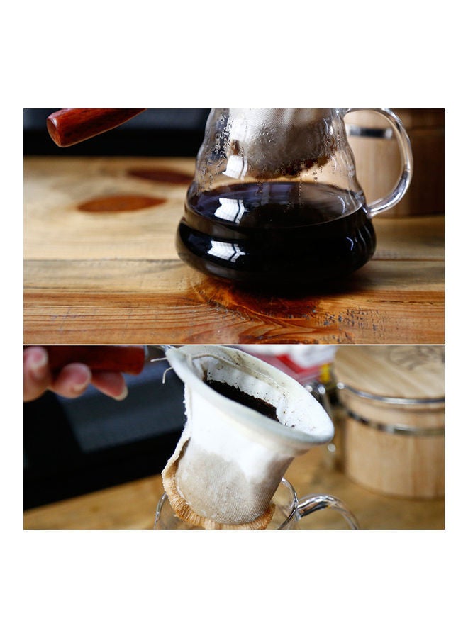 NIBEMINENT Wooden Infuser Filter White/Brown 17.8x4x8.8cm - Image 4
