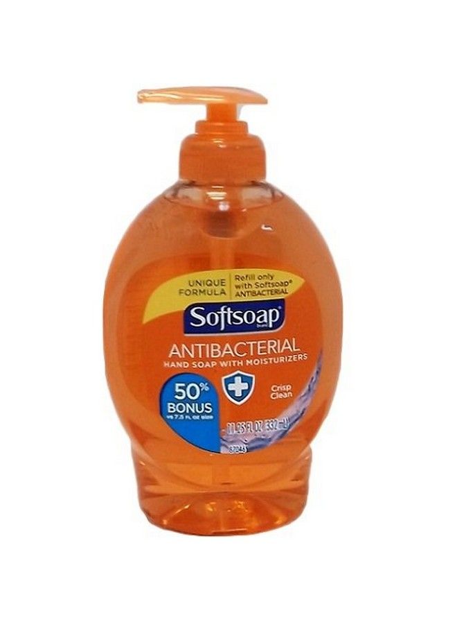 Softsoap Crisp Clean Antibacterial Liquid Hand Soap With Moisturizer 11.25Oz - Image 2