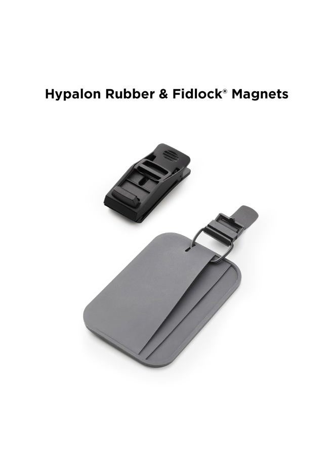 ALPAKA HUB Cardholder - Waterproof and Versatile Card Wallet - Front Pocket for ID Tag or Transport Card - Back Pocket Holds 2 to 4 Cards - Includes HUB Clip - Image 5