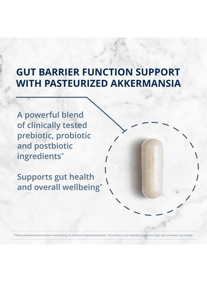 ميتاجينكس Metagenics UltraFlora Triplebiotic with Akkermansia - مكمل غذائي لصحة الأمعاء ووظيفة حاجز الأمعاء* - يحتوي على البريبايوتيك والبروبيوتيك والبوستبيوتيك - 30 كبسولة - Image 4