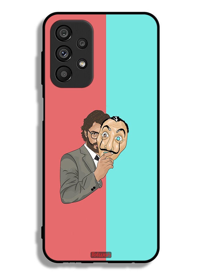 Tolwak Samsung Galaxy A23 5G Protective Case Cover The Professor Art - Image 1