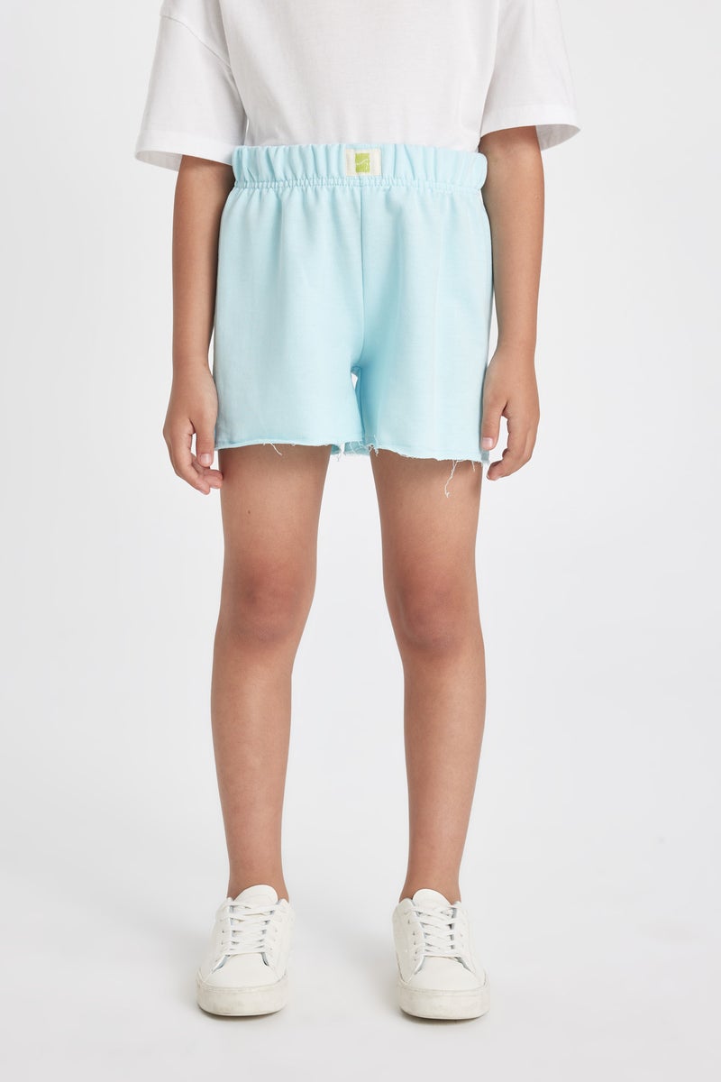 DeFacto Girl Woven Labeled Shorts - Image 3