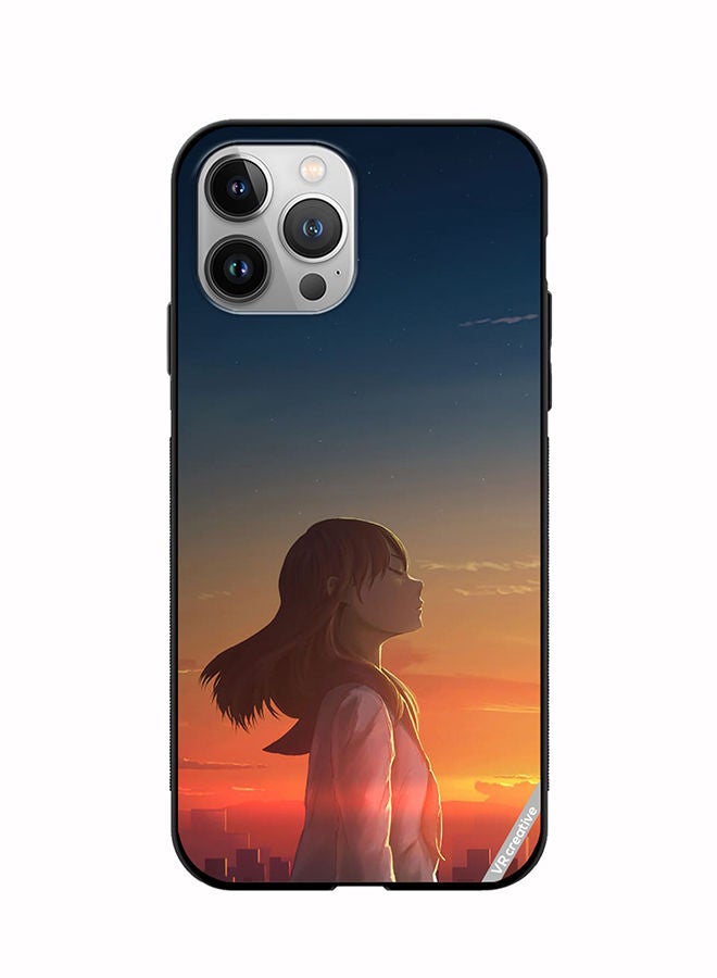 VR CREATIVE Protective Case Cover For Apple iPhone 11 Pro Girl1 Design Multicolour - Image 1