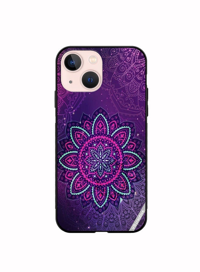 VR CREATIVE Protective Case Cover For Apple iPhone 13 mini Mandala Design Multicolour - Image 1