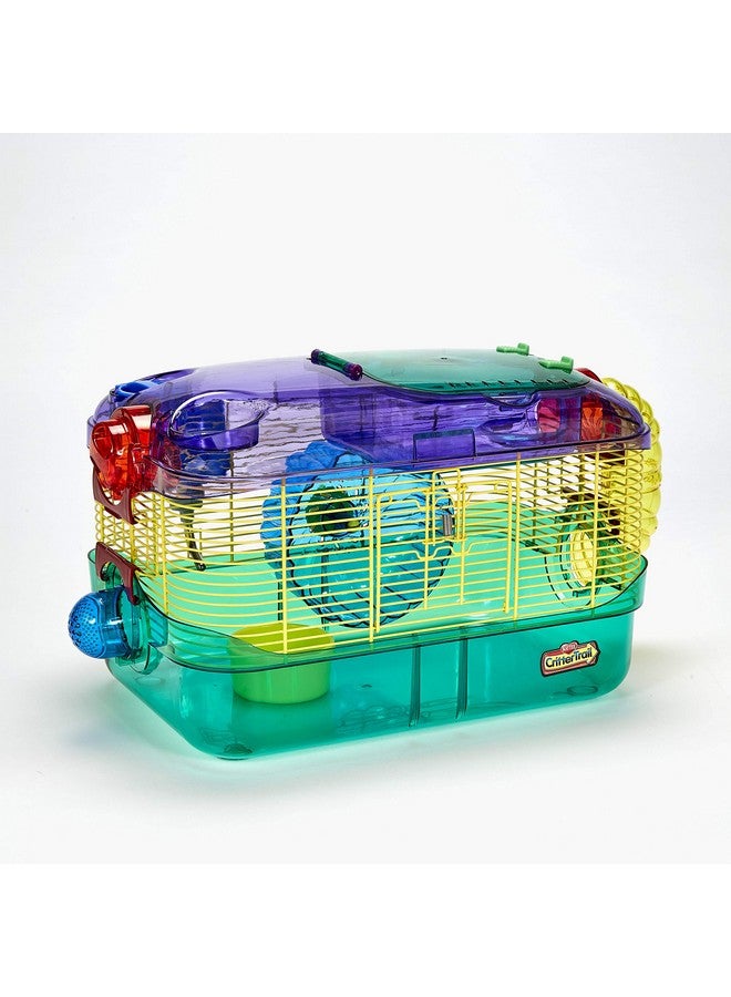 كايتي موطن Kaytee CritterTrail ذو المستوى الواحد للحيوانات الأليفة من الجربوع والهامستر والفئران - Image 2