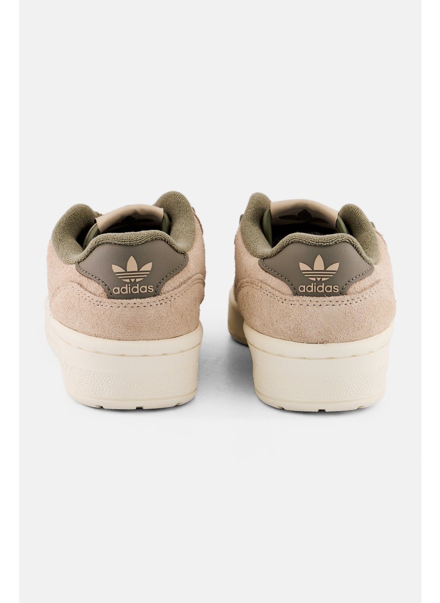 adidas Originals - Kids Boy Rivalry Low Lace Up Outdoor Shoes, Beige - Image 1