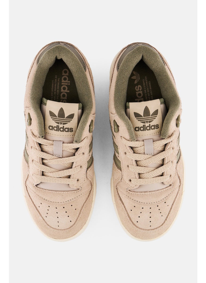 adidas Originals - Kids Boy Rivalry Low Lace Up Outdoor Shoes, Beige - Image 1