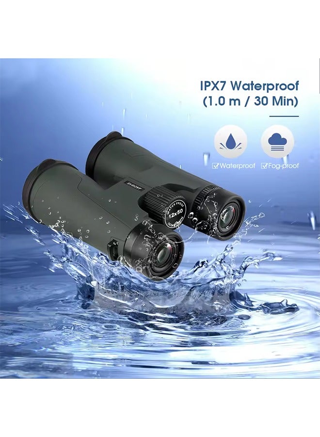 SVBONY SVBONY Telescope SA203 12x50 Binoculars Professional Powerful BAK4 IPX7 Waterproof Camping Equipment for Birdwatching Stargazing - Image 2
