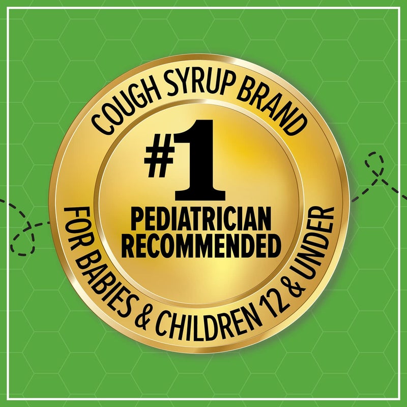 Zarbee's Children's Honey Cough Syrup + Mucus Daytime for Kids 2+ + Dark Honey, Ivy Leaf, Zinc & Elderberry, #1 Pediatrician Recommended, Drug & Alcohol-Free, Mixed Berry Flavor, 4 fl. oz - Image 2