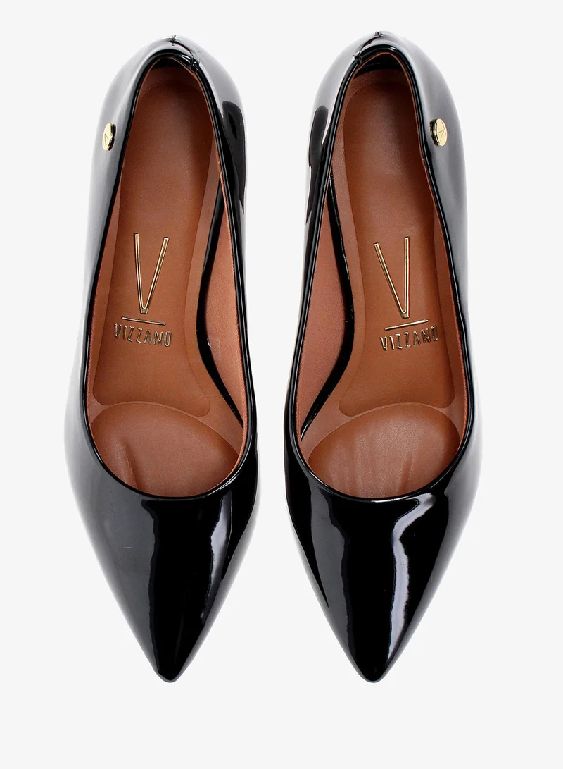 Vizzano Black Mid Heel Shoes for Women – Elegant & Comfortable Footwear for Work and Events for Women | Best Price UAE