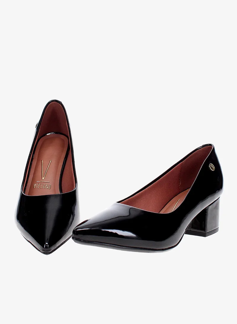 Vizzano Black Mid Heel Shoes for Women – Elegant & Comfortable Footwear for Work and Events for Women | Best Price UAE