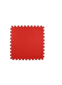 TA SPORT Interlocking Rubber Tiles 100Cmx100Cmx16Mm (Red). 