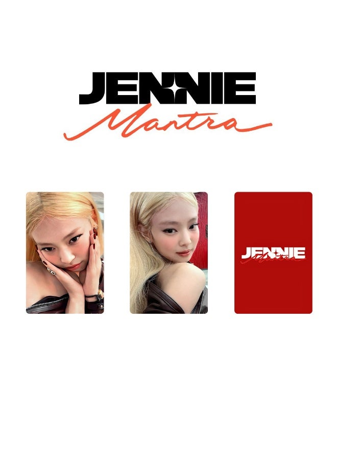 NIBEMINENT 2 Pcs Kpop BLACKPINK Mantra Lomo Cards Card For Fans Collection Gifts - Image 1