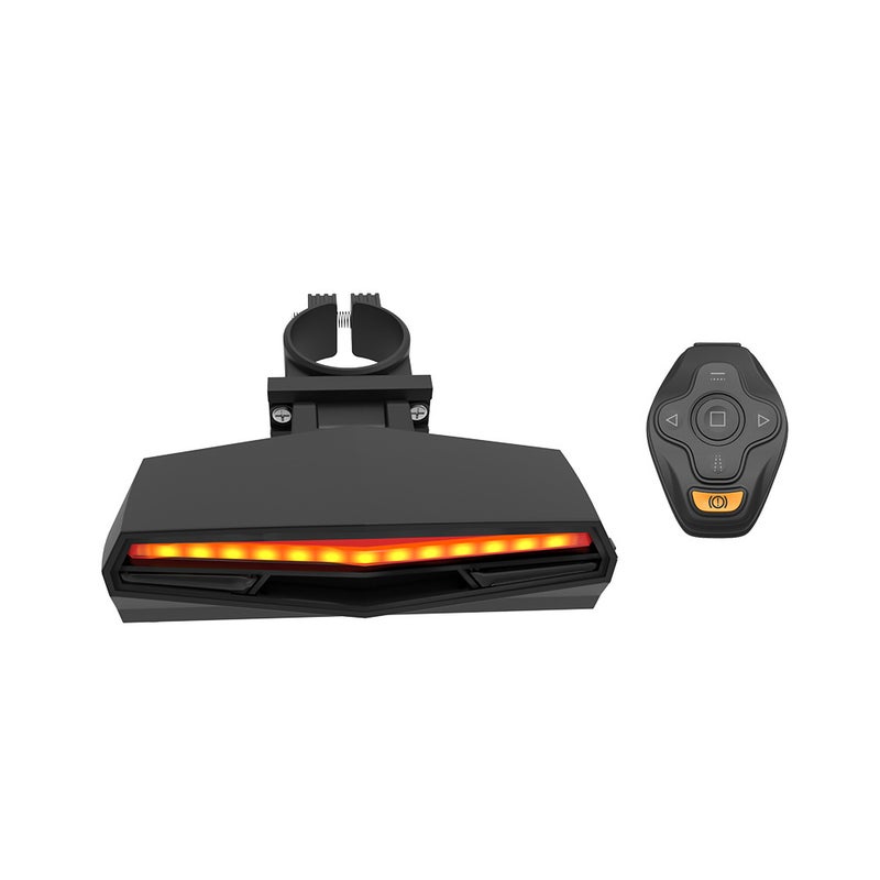 أومني ضوء خلفي للدراجة USB قابل للشحن مع إشارات انعطاف بالتحكم عن بعد - ضوء أمان للدراجات LED، ضوء خلفي مقاوم للماء مع أوضاع متعددة للطرق الجبلية والليلية - Image 2