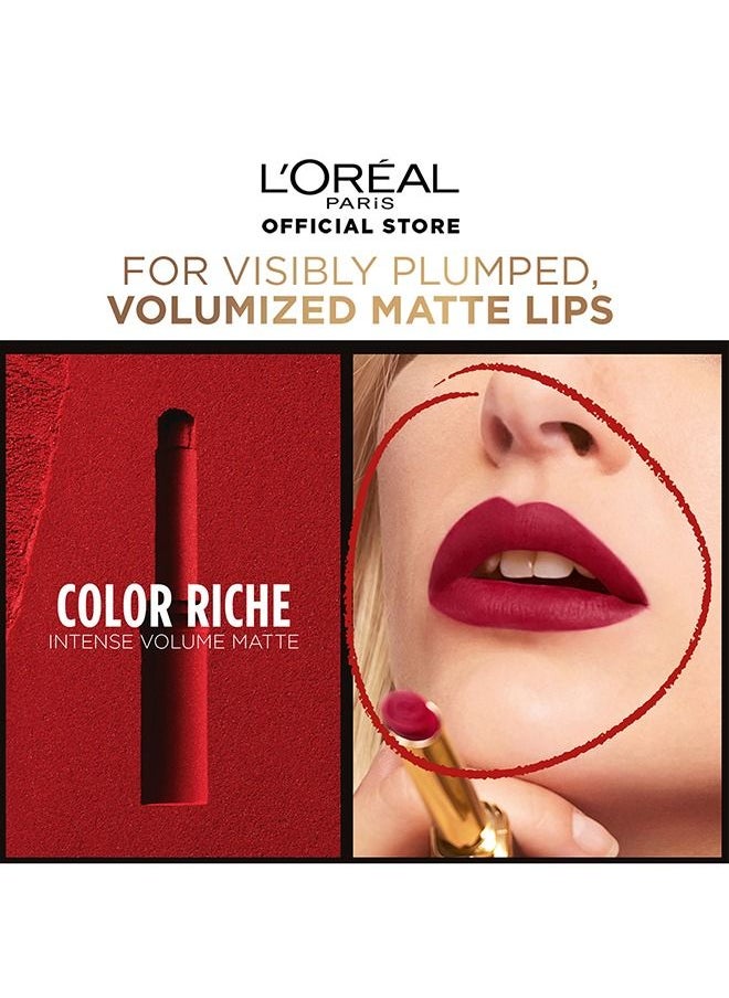 L'OREAL PARIS - Color Riche Intense Matte Lipstick, Le Wood Brulant 339 - Image 1