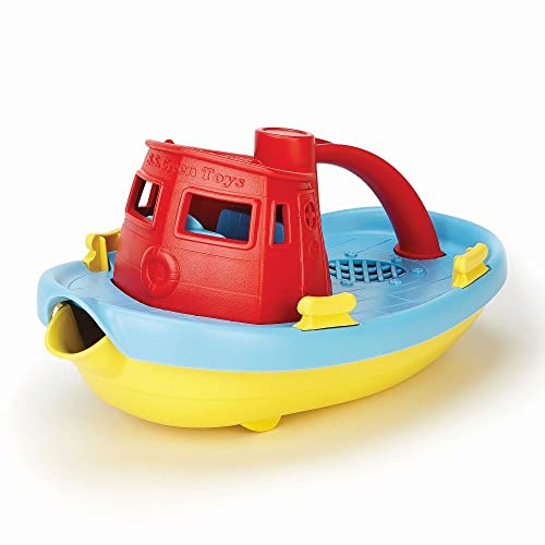 Green Toys My First Tug Boat, Red - Image 5