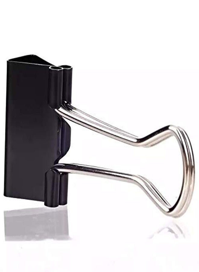 إمبرينت مشابك تثبيت من إمبرينت، مقاس 25 مم و32 مم، 12 مشبكًا من كل نوع، لون أسود - Image 2