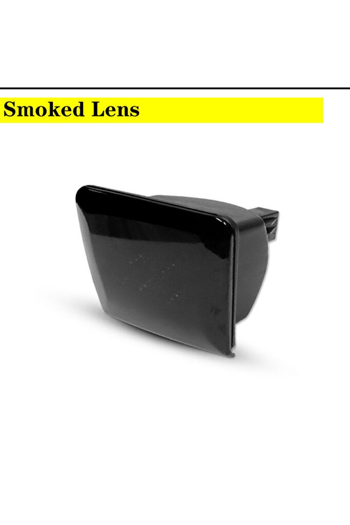 ريحني مجموعة مصابيح ضباب LED ذات عدسة مدخنة لسيارات نيسان 370Z 2009-2019 و2013-17 جوك نيسمو، فرامل/خلفية حمراء - Image 1