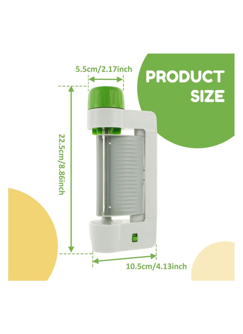 SYOSI - Fruit Veggie Sheet Slicer Peeler, Multi-function Stainless Steel Cutter Slicer, Veggie Sheet Slicer Peeler Handheld Kitchen Fruit Peeler Veggie Sheet Slicer for Vegetable Fruit 22.5x10.5x5.5cm - Image 1