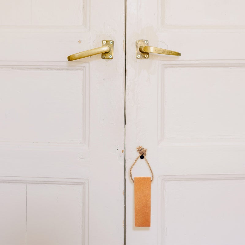1Pc Wood Door Stoppers Holder Anti- Door Gaps Stoppers for home use - Image 2