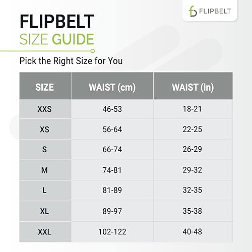 FlipBelt Classic Running Belt, Running Fanny Pack for Women and Men, USA Company - [Girly Pop Pink] - [Medium] - Image 5