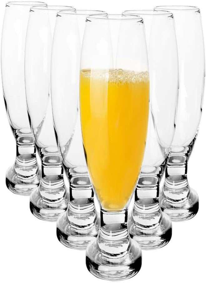 LAV LAV NECTAR Glass / 215 cc / 6 Pcs/Elegant design, Trusted Brand, attractive shape of smoothies, Juices, Cocktails/High Quality Materials 