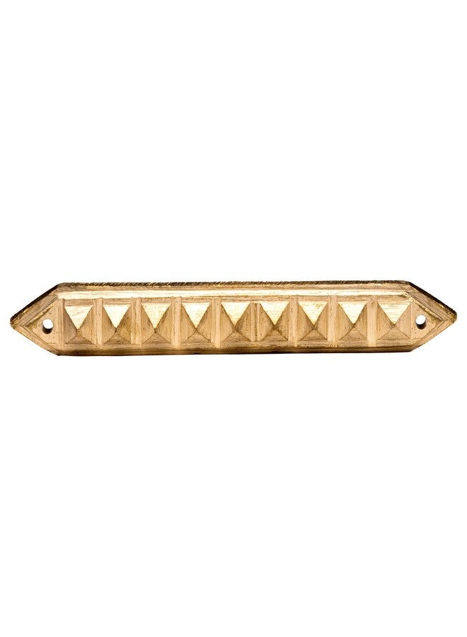 Plus Value Vastu Strip Brass Pyramid Divider Virtual Partition for North, North-West Defect Vastu Remedy Home, Office and Plot Correction (Size: 5 inches) - Image 1