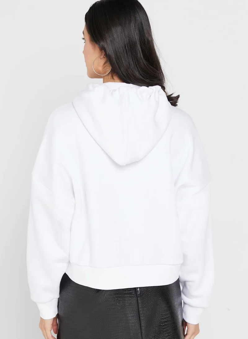 GUESS Printed Knitted Hoodie