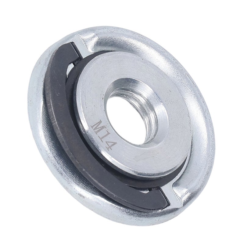 M14 Angle Grinder Locking Nut 40Cr High Strength Quick Fastening 45mm OD Grinder Quick Release Plate Flange Nut - Image 3