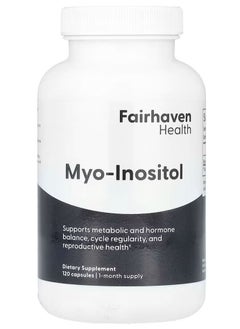 fairhaven health Myo-Inositol Dietary Supplement 120 Capsules  - Image 1
