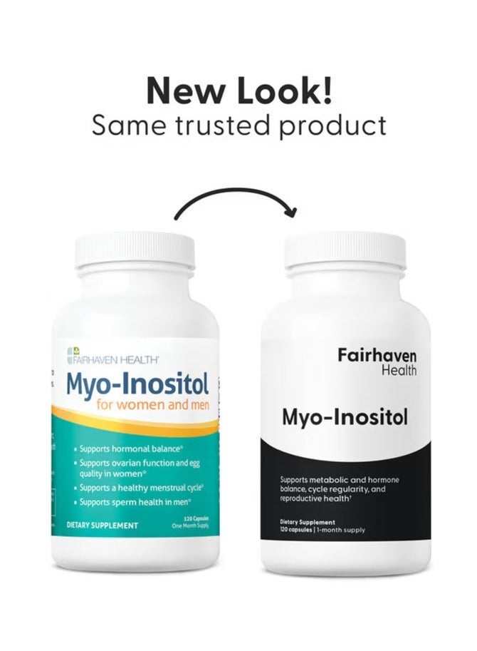 فايرهايفن هيلث مُكمل غذائي ميو اينوزيتول - 120 كبسولة - Image 3