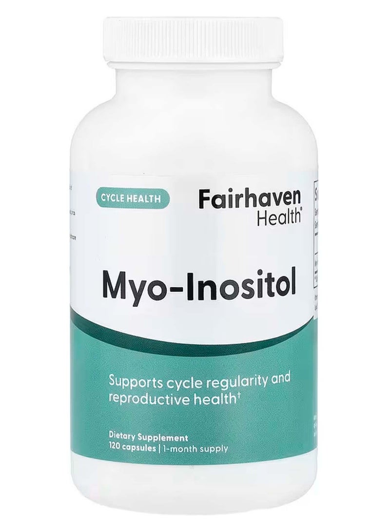 فايرهايفن هيلث مُكمل غذائي ميو اينوزيتول - 120 كبسولة - Image 1