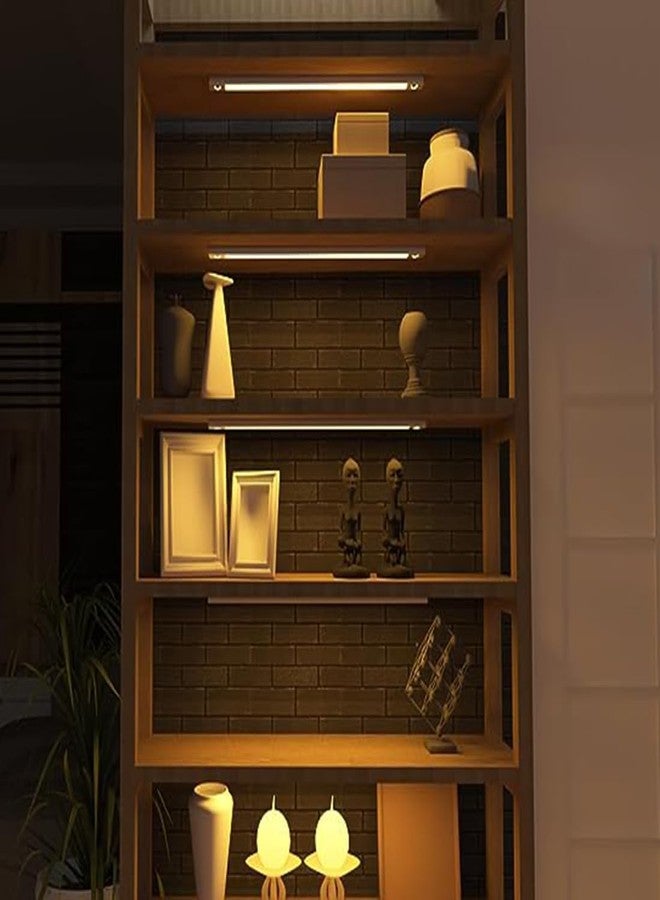EVEHANGER مصباح EVEHANGER الخطي LED بقوة 4 واط - شريط إضاءة أسفل الخزائن للمطبخ، وخزانة الملابس، وواجهات العرض - 6000 كلفن أبيض بارد - موفر للطاقة، مزود بقابس (عبوة من قطعتين) - Image 3