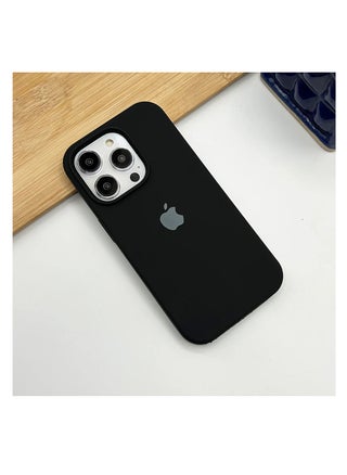 Back Cover Silicon Case For Apple Iphone 12 Pro Max 6.7 Inch - Black - pzsku/Z9C7B566C197DDC1A1191Z/45/_/1730321896/89c265aa-93d7-4837-8625-ebf08fa8cfb5