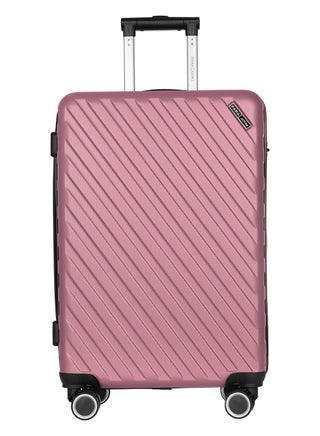 Strato Lightweight ABS Hard Side 8 Spinner Wheel Cabin Luggage / Carry-On Trolley Bag with Lock 20 Inch - Pink - pzsku/Z9C7B6A4EADFC9C1B9C1BZ/45/_/1729328872/ddd83561-ed42-4ed9-9f88-af23999c3e6a