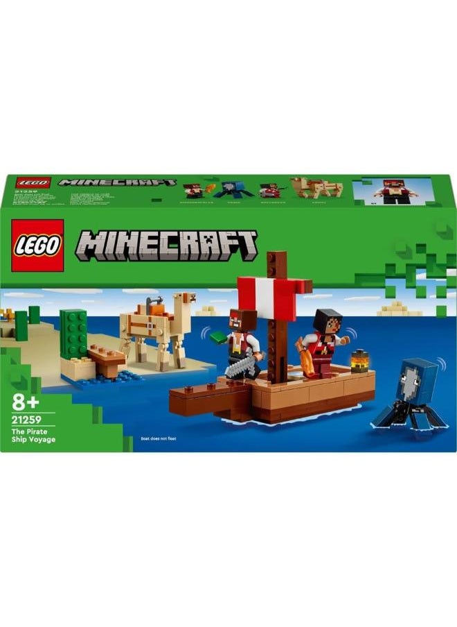 LEGO - 21259 The Pirate Ship Voyage  Building Set - Image 1