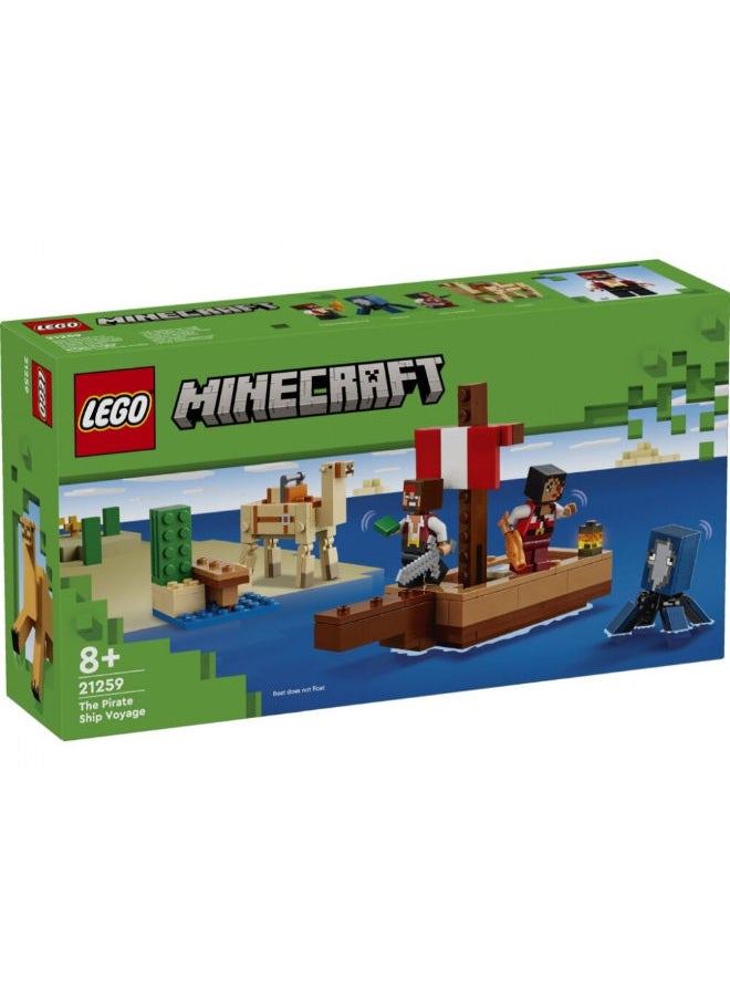 LEGO - 21259 The Pirate Ship Voyage  Building Set - Image 1