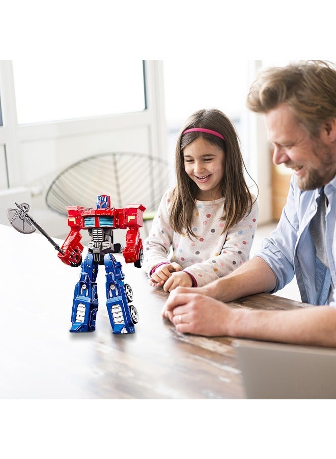 GROIC Deformation Robot Toy, Transformers Toys, Deformed Car Robot Toys Heroic Action Figure, Action Figure Deformation Car Model, Portable Alloy Deformation Robot Toys Gift for Kids-Optimus Prime - Image 4